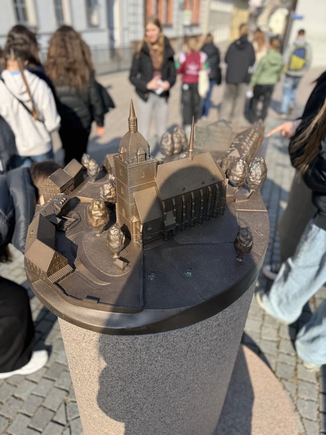 Modell der Stadt Mittweida